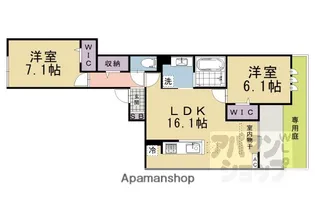 STグランツ【1階】の間取り