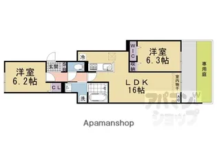 STグランツ【1階】の間取り
