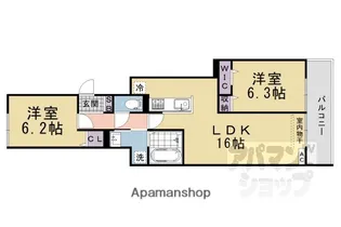 STグランツ【2階】の間取り