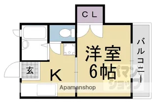 ブライトインナカジマ【202号室】の間取り