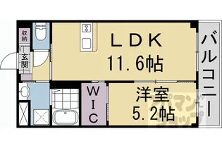 リバーレジェンド3【1階】の間取り