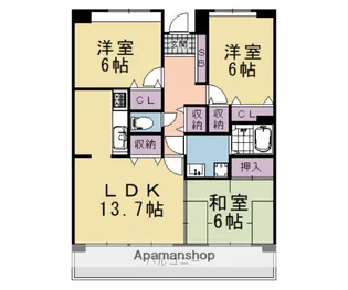 ARCADIA21【5階】の間取り