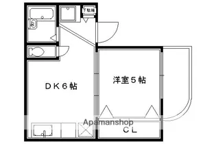 メゾンドポエジー【3-B号室】の間取り