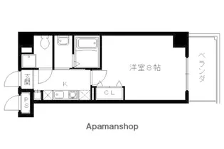 ヴァイタルハウス【2階】の間取り
