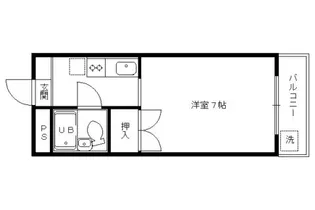 メゾン・ブランシェ【403号室】の間取り