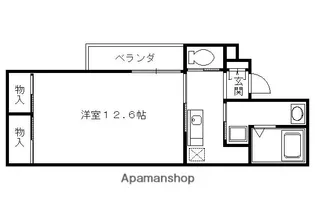 ガーデンコート洛西【1階】の間取り