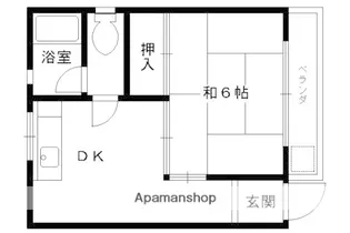 きよしマンション【302号室】の間取り