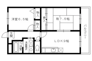 JOロワイヤル【307号室】の間取り