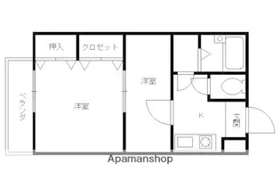 リ・ミラリオ【1階】の間取り