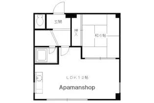 サイバマンション【3F号室】の間取り