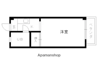 NEWSHARP【403号室】の間取り