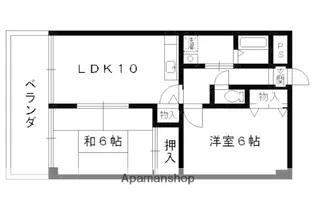 カサベルデ【3階】の間取り
