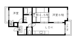 ファミリオ奥ノ坊【305号室】の間取り