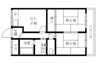 ハイツ山田【201号室】の間取り