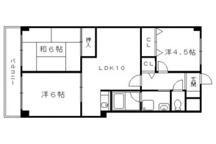 3LDKの間取り画像