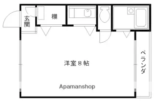 サニーハウスオザサ【103号室】の間取り