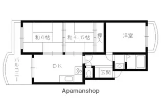 北前田マンション【104号室】の間取り