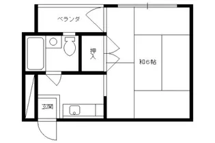 ピュアガーデン桂【2階】の間取り