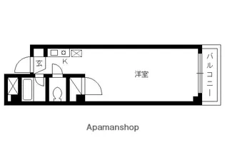 フローレンス京都【305号室】の間取り