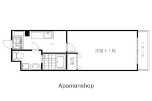 アン・レーブ【5階】の間取り
