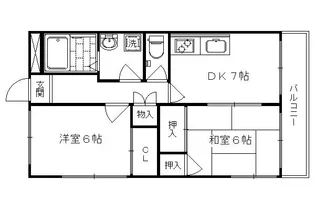 メゾン・ド・エトワール【3階】の間取り