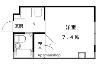 アーバンライフ一号館【4C号室】の間取り