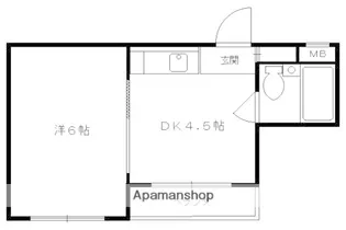 ヴィラトレスチコ【303号室】の間取り