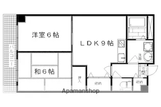 エル・カーサー【203号室】の間取り