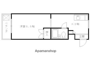 ソレーユ藤井【301号室】の間取り