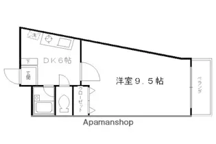 御室ガーデンハイツ【302号室】の間取り