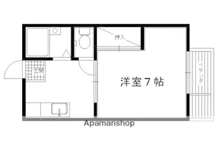 フォーレス嵐山【1階】の間取り