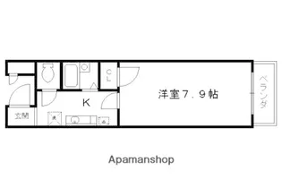 エクシードIII【303号室】の間取り