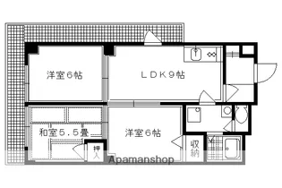 交徳マンション【202号室】の間取り