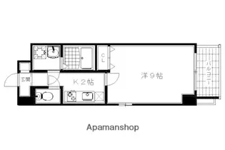 京都府京都市下京区朱雀北ノ口町【マンション】の間取り