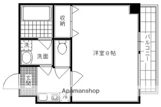 庵・光洋【302号室】の間取り