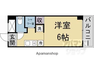 ハイムブルーメ【101号室】の間取り