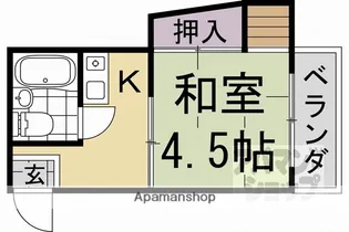 青葉マンション【307号室】の間取り