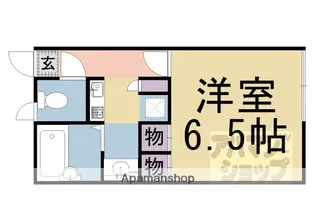 レオパレスタウンディ【102号室】の間取り