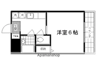 サンラック二条【306号室】の間取り