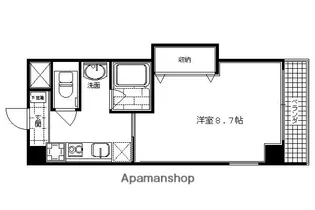 CASA DE ISSA(カーサデイッサ)【406号室】の間取り