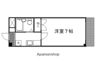 カーサブリーゼ【101号室】の間取り