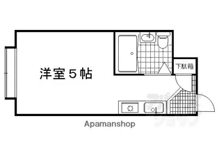 嘉門ハイツ【2階】の間取り