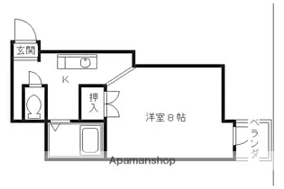 ガーデンハイツ竹澤【307号室】の間取り
