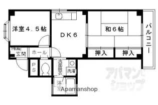 グレートハウス【3B号室】の間取り