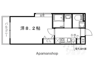 コーポ伊藤【101号室】の間取り