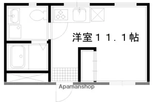 伸幸ビル【4-B号室】の間取り