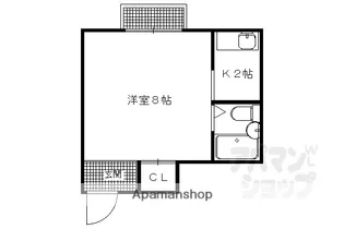 メゾン大垣【201号室】の間取り