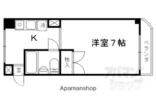 メゾン大山【3階】の間取り