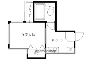 リエス東山三条【504号室】の間取り