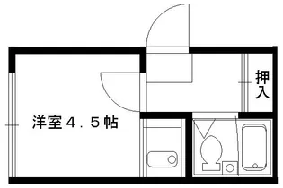 カサディマノ【103号室】の間取り